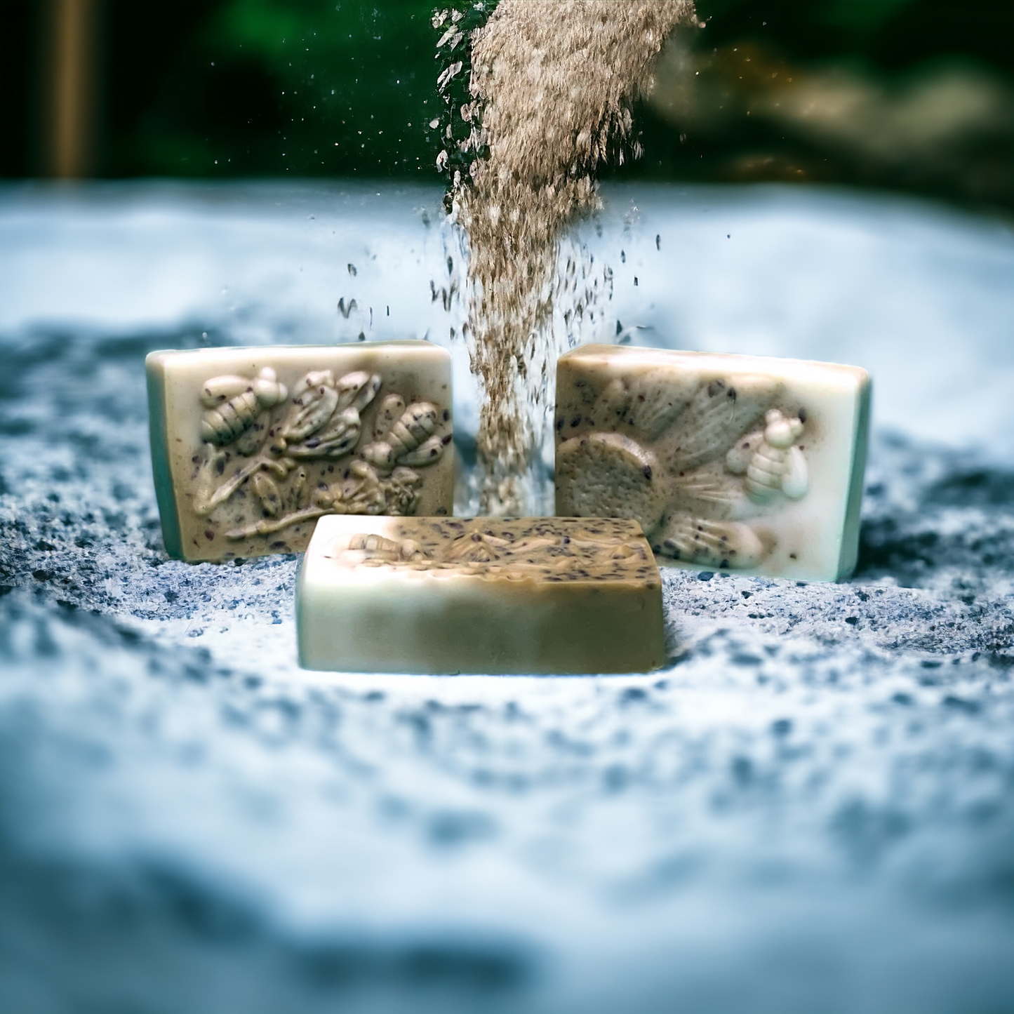 Rice and Flaxseed Soap